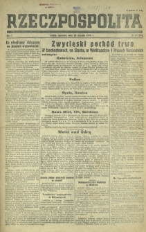 Rzeczpospolita : organ Polskiego Komitetu Wyzwolenia Narodowego. R. 2, nr 24=168 (25 stycznia 1945)