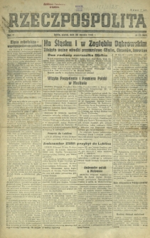 Rzeczpospolita : organ Polskiego Komitetu Wyzwolenia Narodowego. R. 2, nr 25=169 (26 stycznia 1945)