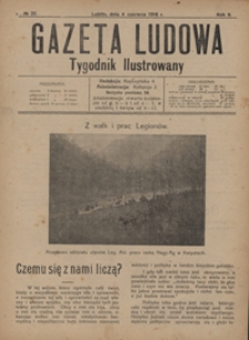 Gazeta Ludowa : tygodnik ilustrowany 1916-06-04, R. 2, nr 23