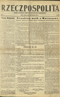 Rzeczpospolita : organ Polskiego Komitetu Wyzwolenia Narodowego. R. 1, nr 45 (16 września 1944)