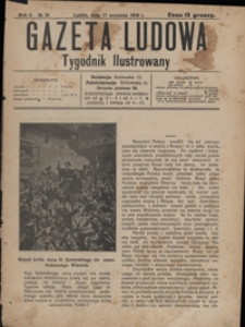 Gazeta Ludowa : tygodnik ilustrowany 1916-09-17, R. 2, nr 38