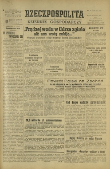 Rzeczpospolita i Dziennik Gospodarczy. R. 4, nr 101 (15 kwietnia 1947)