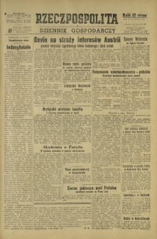 Rzeczpospolita i Dziennik Gospodarczy. R. 4, nr 106 (20 kwietnia 1947)
