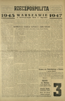 Rzeczpospolita. R. 4, nr 16=868 (17 stycznia 1947)
