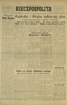 Rzeczpospolita. R. 4, nr 24=876 (25 stycznia 1947)