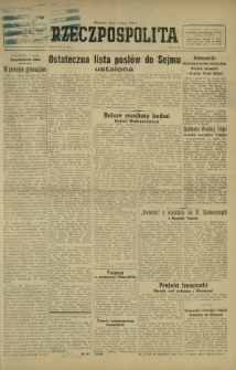 Rzeczpospolita. R. 4, nr 32=884 (2 lutego 1947)