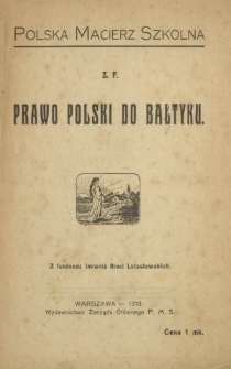 Prawo Polski do Bałtyku