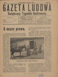 Gazeta Ludowa : świąteczny tygodnik ilustrowany 1916-12-17, R. 2, nr 51
