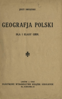 Geografja Polski dla I klasy gimn.