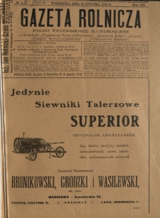 Gazeta Rolnicza : pismo tygodniowe ilustrowane. R. 70, nr 5 (31 stycznia 1930)