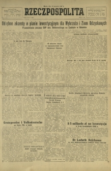 Rzeczpospolita. R. 4, nr 9=861 (10 stycznia 1947)