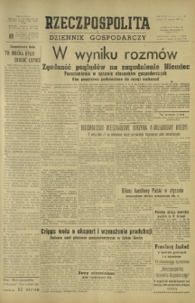 Rzeczpospolita i Dziennik Gospodarczy. R. 4, nr 70 (12 marzec 1947)