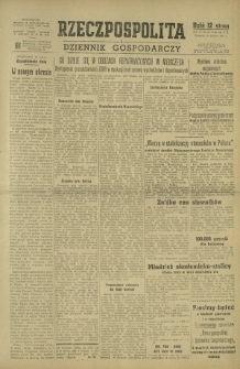 Rzeczpospolita i Dziennik Gospodarczy. R. 4, nr 74 (16 marca 1947)