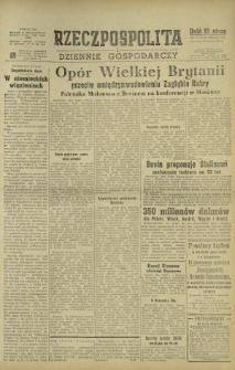 Rzeczpospolita i Dziennik Gospodarczy. R. 4, nr 78 (20 marca 1947)