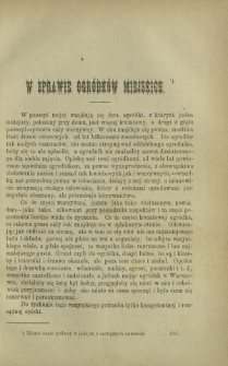 Ogrodnik Polski : dwutygodnik poświęcony wszystkim gałęziom ogrodnictwa T. 8, Nr 17 (1886)
