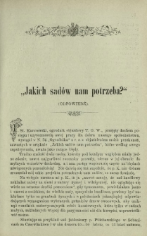 Ogrodnik Polski : dwutygodnik poświęcony wszystkim gałęziom ogrodnictwa T. 23, Nr 4 (1901)