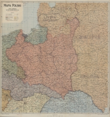 Mapa Polski 1:1 500 000