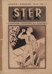 Ster : ilustrowane czasopismo dla młodzieży Nr 1 (wrzes. 1940)