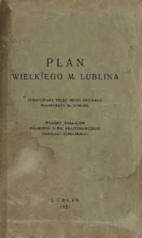 Plan Wielkiego M. Lublina