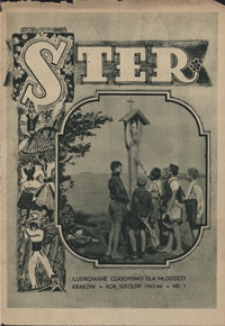 Ster : ilustrowane czasopismo dla młodzieży Nr 1 (1943/44)