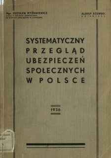 Systematyczny przegląd ubezpieczeń społecznych w Polsce