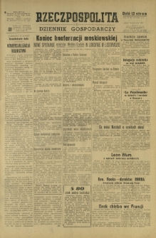 Rzeczpospolita i Dziennik Gospodarczy. R. 4, nr 112 (26 kwietnia 1947)
