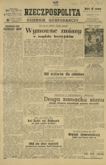 Rzeczpospolita i Dziennik Gospodarczy. R. 4, nr 277 (9 października 1947)