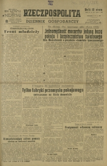 Rzeczpospolita i Dziennik Gospodarczy. R. 4, nr 287 (19 października 1947)