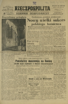 Rzeczpospolita i Dziennik Gospodarczy. R. 4, nr 301 (2 listopada 1947)