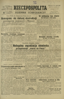 Rzeczpospolita i Dziennik Gospodarczy. R. 4, nr 303 (5 listopada 1947)