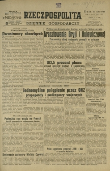 Rzeczpospolita i Dziennik Gospodarczy. R. 4, nr 305 (7 listopada 1947)