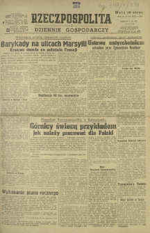 Rzeczpospolita i Dziennik Gospodarczy. R. 4, nr 334 (6 grudnia 1947)