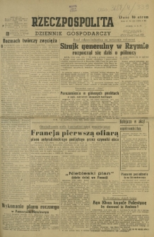 Rzeczpospolita i Dziennik Gospodarczy. R. 4, nr 339 (12 grudnia 1947)