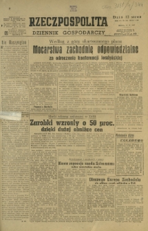 Rzeczpospolita i Dziennik Gospodarczy. R. 4, nr 344 (17 grudnia 1947)