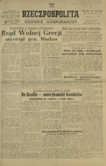 Rzeczpospolita i Dziennik Gospodarczy. R. 4, nr 353 (28 grudnia 1947)