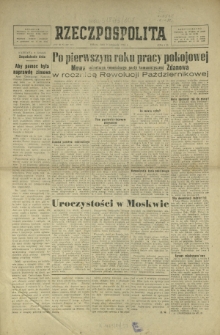 Rzeczpospolita. R. 3, nr 307=803 (9 listopada 1946)
