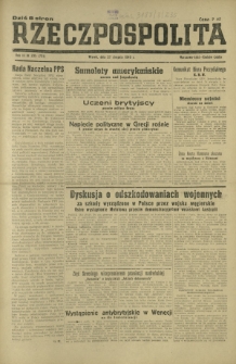 Rzeczpospolita. R. 3, nr 235=731 (27 sierpnia 1946)