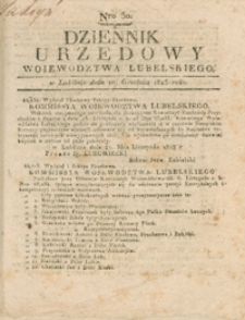 Dziennik Urzędowy Województwa Lubelskiego 1823.12.10. Nr 50 + dod.