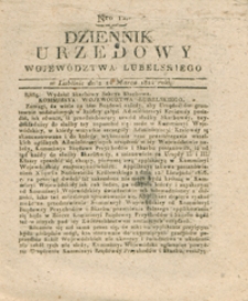 Dziennik Urzędowy Województwa Lubelskiego 1824.03.24. Nr 12 + dod.