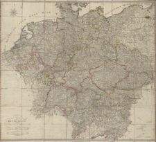 Karte von Deutschland in VI Blatt nach den besten Karten und Hulfsmitteln