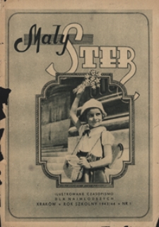 Mały Ster : ilustrowane czasopismo dla najmłodszych Rok szk. 1943/44, nr 1.