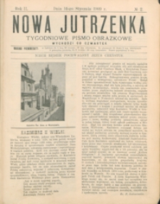 Nowa Jutrzenka : tygodniowe pismo obrazkowe R. 2, nr 2 (14 stycz.1909)