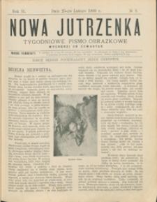 Nowa Jutrzenka : tygodniowe pismo obrazkowe R. 2, nr 8 (25 luty 1909)