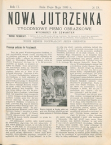 Nowa Jutrzenka : tygodniowe pismo obrazkowe R. 2, nr 19 (13 maj 1909)