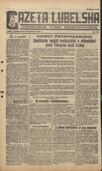 Gazeta Lubelska : niezależne pismo demokratyczne. 1945, nr 73 (28 kwietnia)