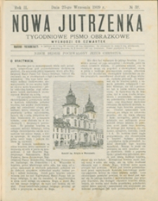 Nowa Jutrzenka : tygodniowe pismo obrazkowe R. 2, nr 38 (23 wrzes. 1909)