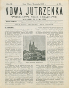 Nowa Jutrzenka : tygodniowe pismo obrazkowe R. 2, nr 39 (30 wrzes. 1909)