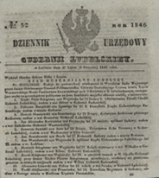 Dziennik Urzędowy Gubernii Lubelskiey 1846, Nr 32 (27 lip./8 sierp.)