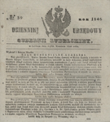 Dziennik Urzędowy Gubernii Lubelskiey 1846, Nr 39 (14/26 wrzes.)
