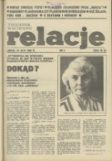 Relacje : tygodnik wschodni. 1989, nr 9 (16-23 marzec)